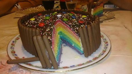 RECIPE MAIN IMAGE Rainbow cake